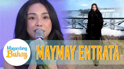 magandang buhay|Maymay's life in Canada .